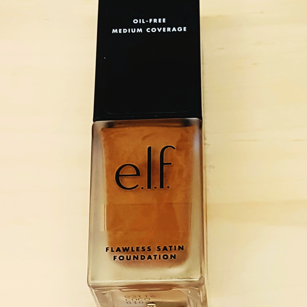 ELF OIL FREE MEDIUM COVERAGE SATIN FINISH FOUNDATION COLOR #54O COCO